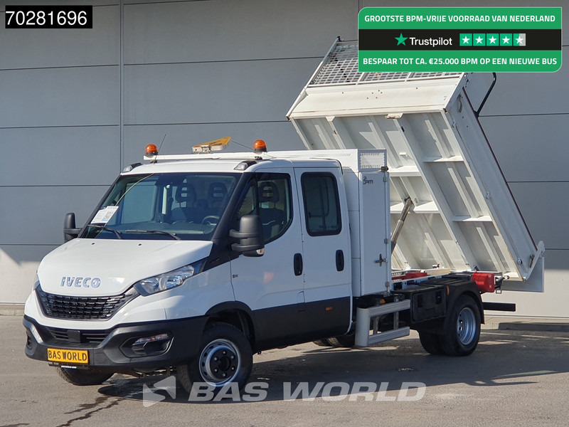 Iveco Daily 70C18 3.0L Kipper Dubbel Cabine Dubbellucht 3,5t Trekhaak Airco Cruise Euro6 Tipper Benne Kieper 2m3 Airco Trekhaak Cruise contr - Furgão basculante: foto 1 Iveco Daily 70C18 3.0L Kipper Dubbel Cabine Dubbellucht 3,5t Trekhaak Airco Cruise Euro6 Tipper Benne Kieper 2m3 Airco Trekhaak Cruise contr - Furgão basculante: foto 1
