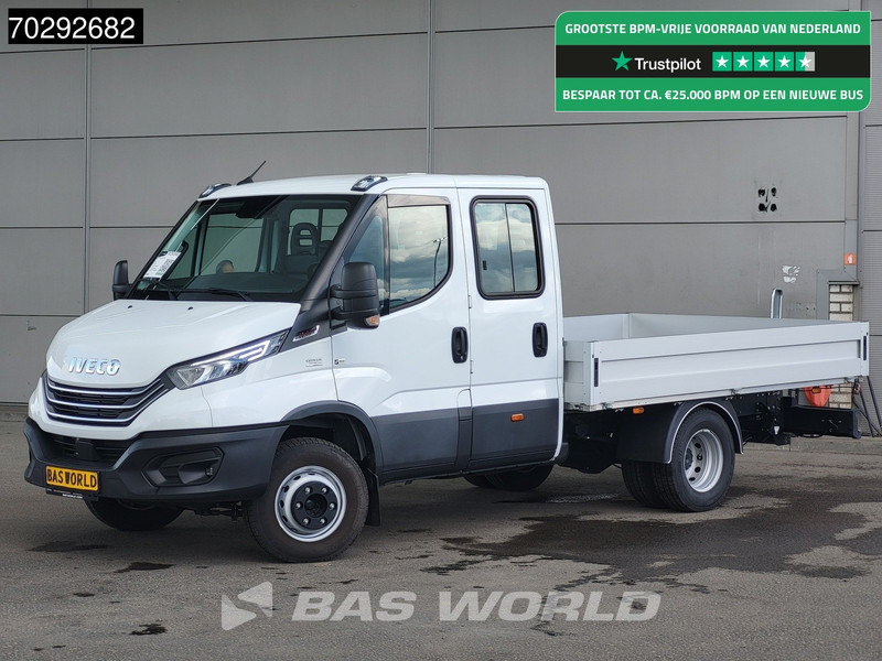 Iveco Daily 70C21 3.0L Automaat Dubbellucht 210PK Open Laadbak 3,5t Trekhaak 210PK LED Airco Cruise Euro6 Pritsche Pickup Airco Trekhaak Cru - Furgão caixa aberta: foto 1 Iveco Daily 70C21 3.0L Automaat Dubbellucht 210PK Open Laadbak 3,5t Trekhaak 210PK LED Airco Cruise Euro6 Pritsche Pickup Airco Trekhaak Cru - Furgão caixa aberta: foto 1