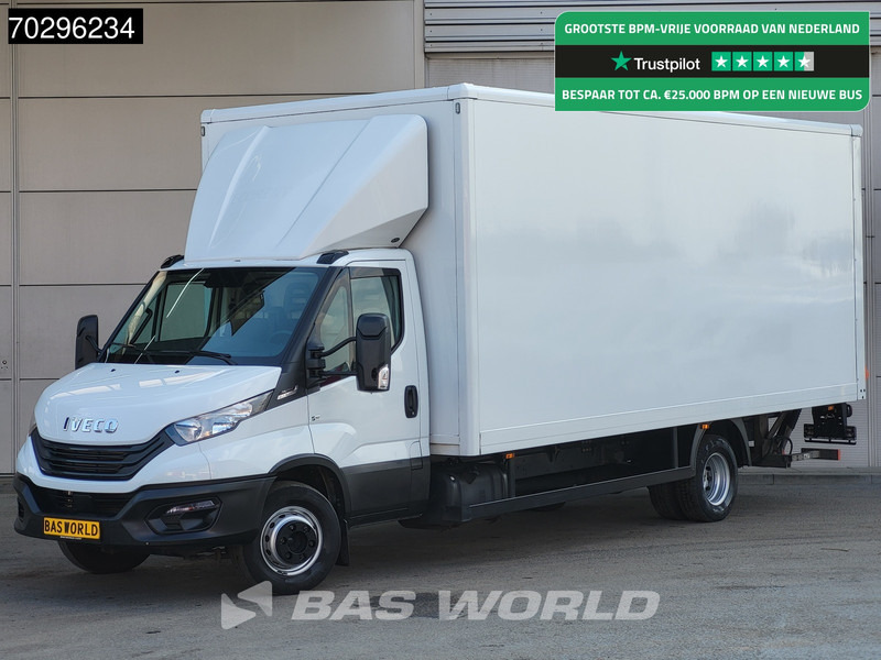 Iveco Daily 72C18 3.0L Automaat Laadklep 7tons 6meter Spoiler Bakwagen Luchtvering Airco Cruise Meubelbak Koffer Airco Cruise control - Carrinha de contentor: foto 1 Iveco Daily 72C18 3.0L Automaat Laadklep 7tons 6meter Spoiler Bakwagen Luchtvering Airco Cruise Meubelbak Koffer Airco Cruise control - Carrinha de contentor: foto 1