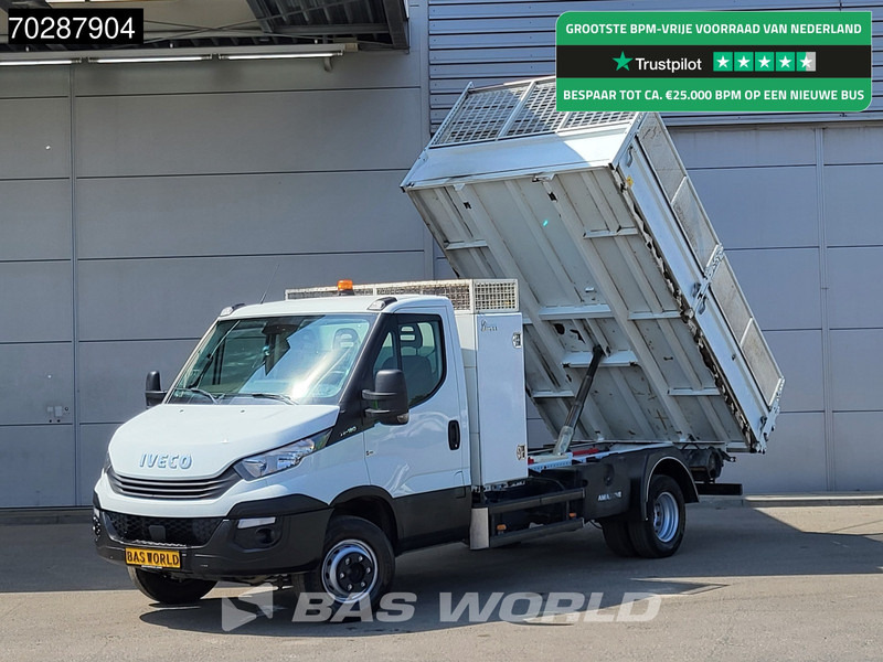 Iveco Daily 72C18 3.0L Open Laadbak Dubbellucht 3,5t Trekhaak Airco Cruise Euro6 Pritsche Pickup Open Box 7m3 Airco Trekhaak Cruise control - Furgão caixa aberta: foto 1 Iveco Daily 72C18 3.0L Open Laadbak Dubbellucht 3,5t Trekhaak Airco Cruise Euro6 Pritsche Pickup Open Box 7m3 Airco Trekhaak Cruise control - Furgão caixa aberta: foto 1