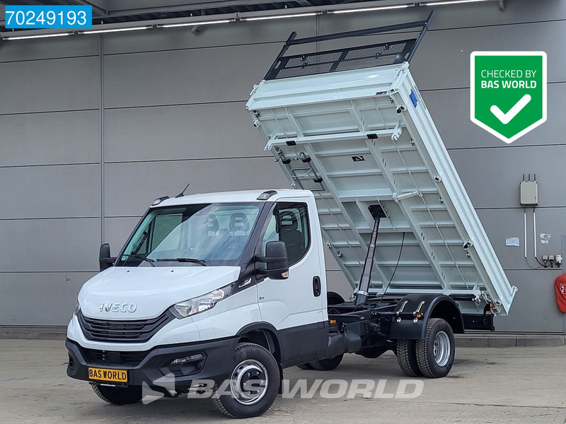 Furgão basculante Iveco Daily 72C21 3 Zijdige Kipper Automaat Dubbel Cabine 3500kg trekhaak Airco Tipper Benne Kieper Airco Trekhaak Cruise control: foto 1