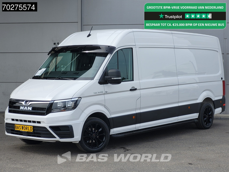 MAN TGE 3.140 Automaat Special Edition L4H3 Airco Camera Parkeersensoren L3H2 14m3 Airco - Furgão: foto 1 MAN TGE 3.140 Automaat Special Edition L4H3 Airco Camera Parkeersensoren L3H2 14m3 Airco - Furgão: foto 1