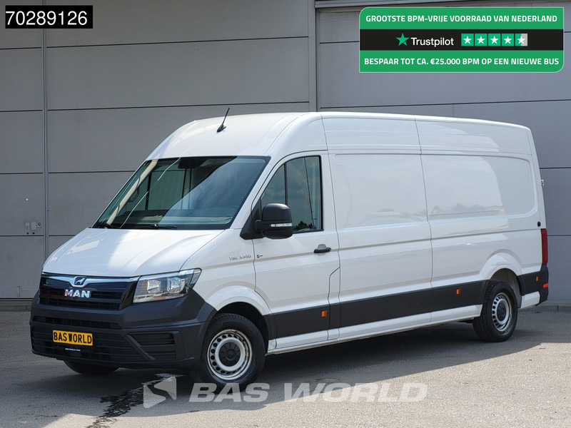 MAN TGE 3.140 COMING SOON! L4H3 Trekhaak Airco Cruise Camera Parkeersensoren Euro6 L3H2 15m3 Airco Cruise control - Furgão: foto 1 MAN TGE 3.140 COMING SOON! L4H3 Trekhaak Airco Cruise Camera Parkeersensoren Euro6 L3H2 15m3 Airco Cruise control - Furgão: foto 1
