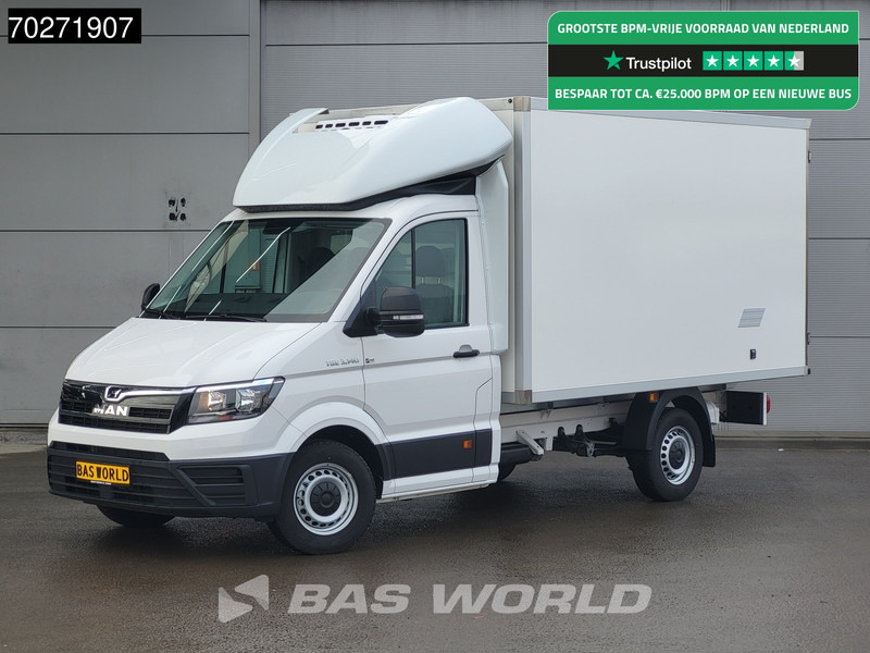 MAN TGE 3.140 Koelwagen Zijdeur Carrier CITIMAX 280 Bakwagen Koel Koeler KÜHLER 13m3 Airco - Carrinha frigorífica: foto 1 MAN TGE 3.140 Koelwagen Zijdeur Carrier CITIMAX 280 Bakwagen Koel Koeler KÜHLER 13m3 Airco - Carrinha frigorífica: foto 1