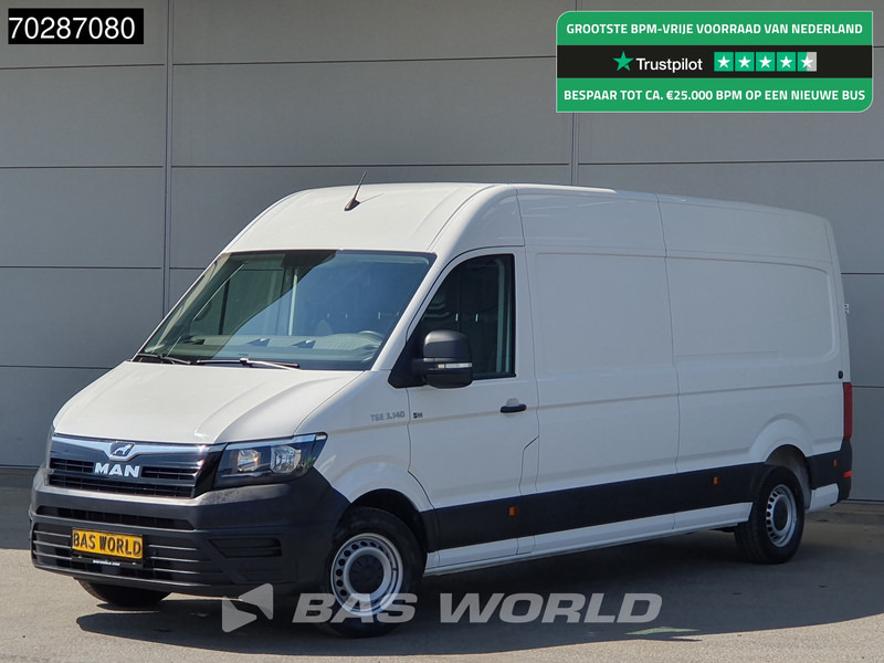 MAN TGE 3.140 L4H3 Trekhaak Airco Cruise Camera Parkeersensoren Euro6 L3H2 15m3 Airco Trekhaak Cruise control - Furgão: foto 1 MAN TGE 3.140 L4H3 Trekhaak Airco Cruise Camera Parkeersensoren Euro6 L3H2 15m3 Airco Trekhaak Cruise control - Furgão: foto 1