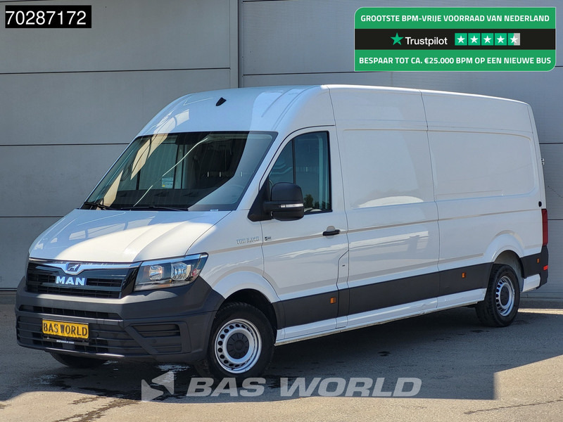 MAN TGE 3.140 L4H3 Trekhaak Airco Cruise Camera Parkeersensoren Euro6 L3H2 15m3 Airco Trekhaak Cruise control - Furgão: foto 1 MAN TGE 3.140 L4H3 Trekhaak Airco Cruise Camera Parkeersensoren Euro6 L3H2 15m3 Airco Trekhaak Cruise control - Furgão: foto 1