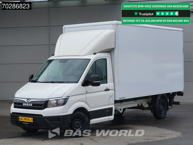 MAN TGE 3.140 Laadklep Automaat Airco Cruise Camera Euro6 Meubelbak Koffer 20m3 Airco Cruise control - Carrinha de contentor: foto 1 MAN TGE 3.140 Laadklep Automaat Airco Cruise Camera Euro6 Meubelbak Koffer 20m3 Airco Cruise control - Carrinha de contentor: foto 1