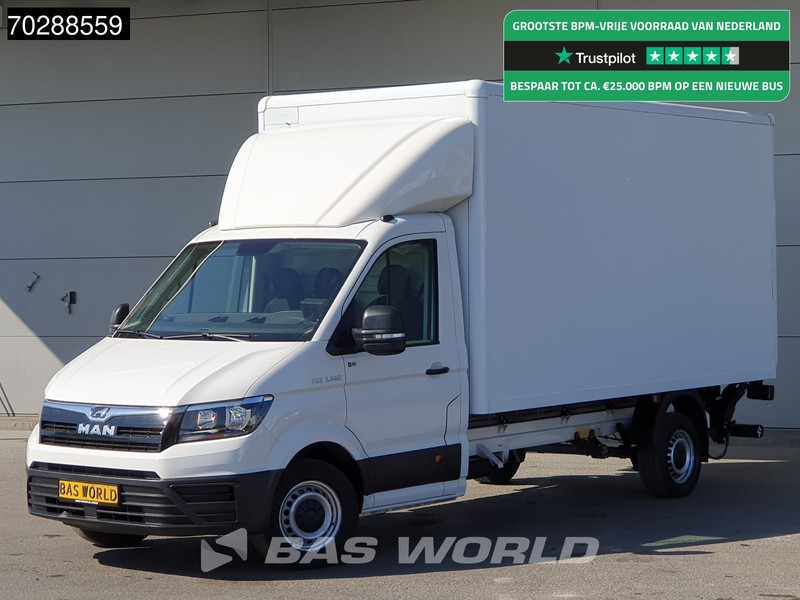 MAN TGE 3.140 Laadklep Automaat Bakwagen Airco Cruise Camera Euro6 Meubelbak Koffer 20m3 Airco Cruise control - Carrinha de contentor: foto 1 MAN TGE 3.140 Laadklep Automaat Bakwagen Airco Cruise Camera Euro6 Meubelbak Koffer 20m3 Airco Cruise control - Carrinha de contentor: foto 1