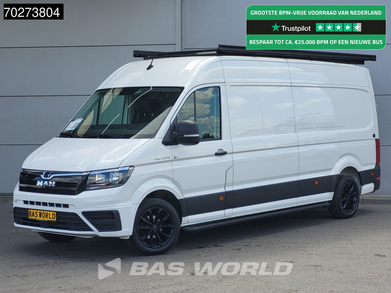 MAN TGE 3.140 Special Edition! Automaat L4H3 Airco Camera Imperiaal Velgen Parkeersensoren L3H2 14m3 Airco - Furgão: foto 1 MAN TGE 3.140 Special Edition! Automaat L4H3 Airco Camera Imperiaal Velgen Parkeersensoren L3H2 14m3 Airco - Furgão: foto 1