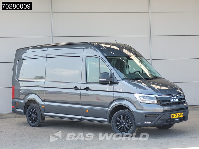 MAN TGE 3.180 4x4 Automaat 2025 Facelift L3H3 LED ACC Navi Airco Cruise Camera Parkeersensoren L2H2 Allrad 4WD 12m3 Airco - Furgão: foto 2 MAN TGE 3.180 4x4 Automaat 2025 Facelift L3H3 LED ACC Navi Airco Cruise Camera Parkeersensoren L2H2 Allrad 4WD 12m3 Airco - Furgão: foto 2