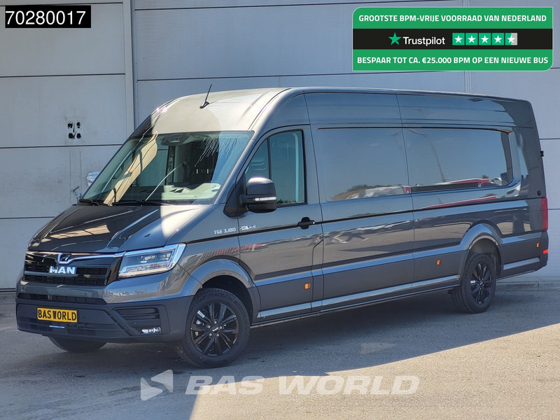MAN TGE 3.180 4x4 Automaat 2025 Facelift L5H3 ACC LED Navi Airco Camera Parkeersensoren 4WD Allrad L5 Long 17m3 - Furgão: foto 1 MAN TGE 3.180 4x4 Automaat 2025 Facelift L5H3 ACC LED Navi Airco Camera Parkeersensoren 4WD Allrad L5 Long 17m3 - Furgão: foto 1