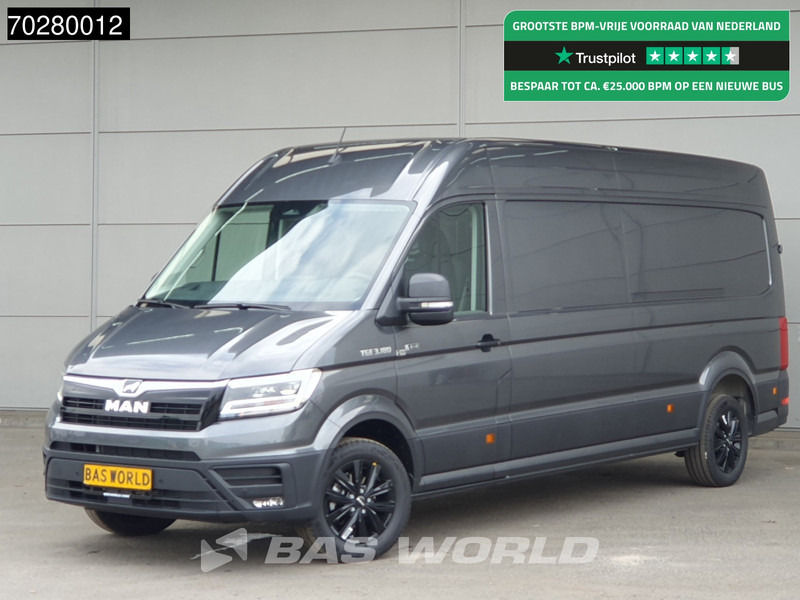 MAN TGE 3.180 4x4 Automaat L4H3 LED ACC Navi Airco Cruise Camera Parkeersensoren L3H2 Allrad 4WD 15m3 Airco - Furgão: foto 1 MAN TGE 3.180 4x4 Automaat L4H3 LED ACC Navi Airco Cruise Camera Parkeersensoren L3H2 Allrad 4WD 15m3 Airco - Furgão: foto 1