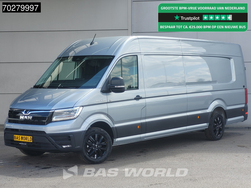 MAN TGE 3.180 Automaat 2025 Facelift L5H3 ACC LED Navi Airco Camera Parkeersensoren Euro6 L5 17m3 Airco - Furgão: foto 1 MAN TGE 3.180 Automaat 2025 Facelift L5H3 ACC LED Navi Airco Camera Parkeersensoren Euro6 L5 17m3 Airco - Furgão: foto 1