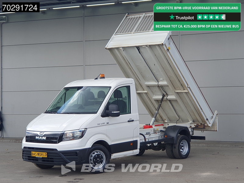 MAN TGE 3.180 Open Laadbak Dubbellucht 3,5t Trekhaak Airco Cruise Euro6 Pritsche Pickup Open Box 2m3 Airco Trekhaak Cruise control - Furgão caixa aberta: foto 1 MAN TGE 3.180 Open Laadbak Dubbellucht 3,5t Trekhaak Airco Cruise Euro6 Pritsche Pickup Open Box 2m3 Airco Trekhaak Cruise control - Furgão caixa aberta: foto 1