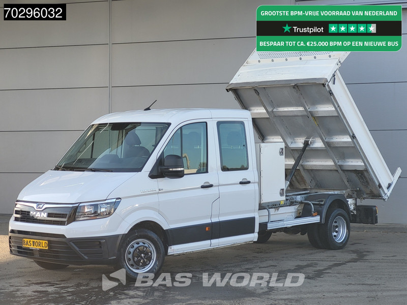 MAN TGE 5.120 Laadklep Dubbellucht Bakwagen Airco Cruise MBUX CarPlay Euro6 Meubelbak Koffer Airco Trekhaak Cruise control - Furgão basculante: foto 1 MAN TGE 5.120 Laadklep Dubbellucht Bakwagen Airco Cruise MBUX CarPlay Euro6 Meubelbak Koffer Airco Trekhaak Cruise control - Furgão basculante: foto 1