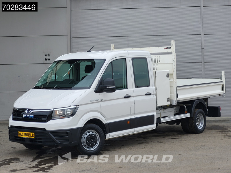 MAN TGE 5.120 Open Laadbak met Kist Dubbel Cabine Dubbellucht 3,5t Trekhaak Navi Airco Cruise Euro6 Pritsche Open Box Pickup Airco Dubbel cabi - Furgão caixa aberta: foto 3 MAN TGE 5.120 Open Laadbak met Kist Dubbel Cabine Dubbellucht 3,5t Trekhaak Navi Airco Cruise Euro6 Pritsche Open Box Pickup Airco Dubbel cabi - Furgão caixa aberta: foto 3
