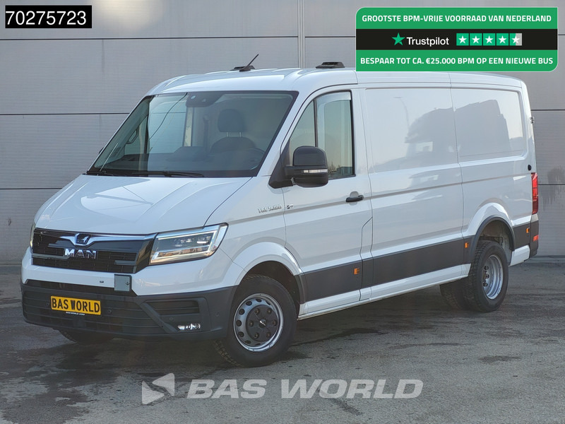 MAN TGE 5.180 Automaat L3H2 180PK Dubbellucht 3t Trekgewicht Navi Camera Parkeersensoren Airco Cruise L2H1 Airco Cruise control - Furgão: foto 1 MAN TGE 5.180 Automaat L3H2 180PK Dubbellucht 3t Trekgewicht Navi Camera Parkeersensoren Airco Cruise L2H1 Airco Cruise control - Furgão: foto 1
