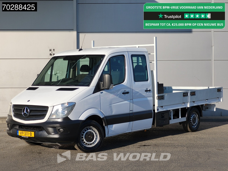 Mercedes-Benz Sprinter 310 CDI Kraanwagen Automaat HIAB 017T-2 Navi Airco Euro6 Kraan Crane Kranwagen Pickup Pritsche Airco - Furgão caixa aberta: foto 1 Mercedes-Benz Sprinter 310 CDI Kraanwagen Automaat HIAB 017T-2 Navi Airco Euro6 Kraan Crane Kranwagen Pickup Pritsche Airco - Furgão caixa aberta: foto 1