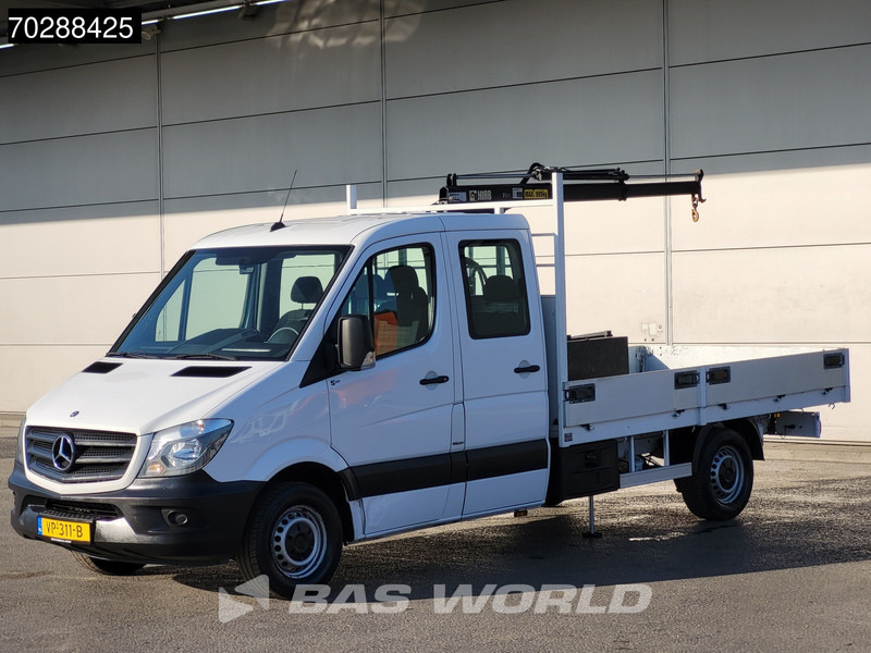 Mercedes-Benz Sprinter 310 CDI Kraanwagen Automaat HIAB 017T-2 Navi Airco Euro6 Kraan Crane Kranwagen Pickup Pritsche Airco - Furgão caixa aberta: foto 2 Mercedes-Benz Sprinter 310 CDI Kraanwagen Automaat HIAB 017T-2 Navi Airco Euro6 Kraan Crane Kranwagen Pickup Pritsche Airco - Furgão caixa aberta: foto 2