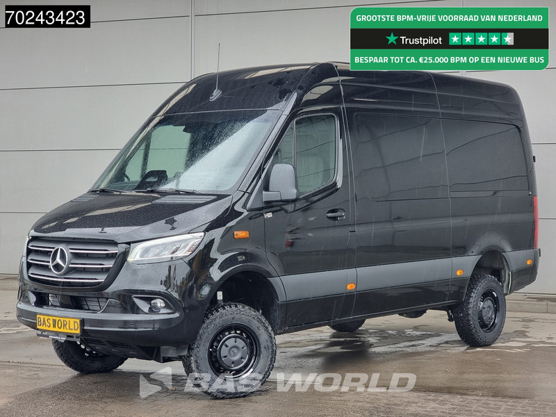 Mercedes-Benz Sprinter 319 CDI Automaat 4x4 Neues Modell ACC Navi Camera L2H2 Allrad 4WD Camper basis 10Airco - Furgão: foto 1 Mercedes-Benz Sprinter 319 CDI Automaat 4x4 Neues Modell ACC Navi Camera L2H2 Allrad 4WD Camper basis 10Airco - Furgão: foto 1