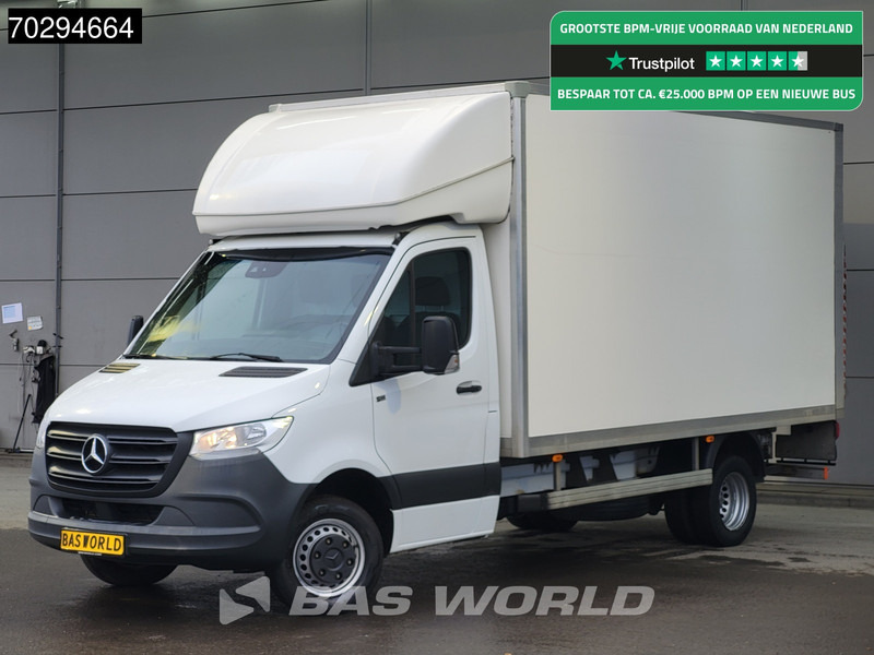 Mercedes-Benz Sprinter 514 CDI Laadklep Dubbelucht Bakwagen Airco Cruise MBUX CarPlay D'Hollandia Euro6 Meubelbak Koffer Airco Cruise control - Carrinha de contentor: foto 1 Mercedes-Benz Sprinter 514 CDI Laadklep Dubbelucht Bakwagen Airco Cruise MBUX CarPlay D'Hollandia Euro6 Meubelbak Koffer Airco Cruise control - Carrinha de contentor: foto 1