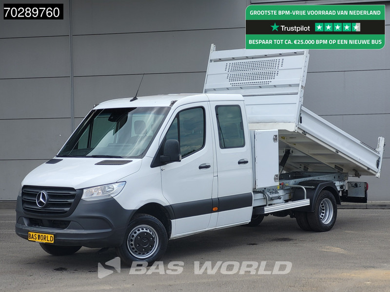 Mercedes-Benz Sprinter 514 CDI Open Laadbak met Kist Dubbel Cabine Dubbellucht 3,5t Trekhaak Airco Cruise MBUX CarPlay Euro6 Pritsche Pickup Open Box 2 - Furgão caixa aberta: foto 1 Mercedes-Benz Sprinter 514 CDI Open Laadbak met Kist Dubbel Cabine Dubbellucht 3,5t Trekhaak Airco Cruise MBUX CarPlay Euro6 Pritsche Pickup Open Box 2 - Furgão caixa aberta: foto 1