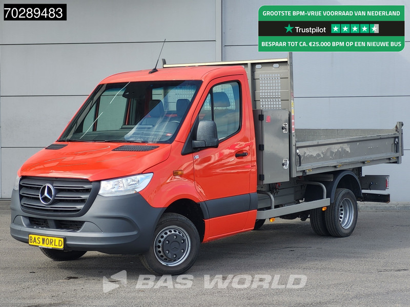 Mercedes-Benz Sprinter 514 CDI Open Laadbak met Kist Dubbellucht 3,5t Trekhaak Airco Cruise Euro6 Pritsche Pickup Open Box 2m3 Airco Trekhaak Cruise co - Furgão caixa aberta: foto 1 Mercedes-Benz Sprinter 514 CDI Open Laadbak met Kist Dubbellucht 3,5t Trekhaak Airco Cruise Euro6 Pritsche Pickup Open Box 2m3 Airco Trekhaak Cruise co - Furgão caixa aberta: foto 1