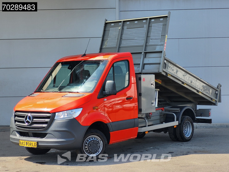 Mercedes-Benz Sprinter 514 CDI Open Laadbak met Kist Dubbellucht 3,5t Trekhaak Airco Cruise Euro6 Pritsche Pickup Open Box 2m3 Airco Trekhaak Cruise co - Furgão caixa aberta: foto 3 Mercedes-Benz Sprinter 514 CDI Open Laadbak met Kist Dubbellucht 3,5t Trekhaak Airco Cruise Euro6 Pritsche Pickup Open Box 2m3 Airco Trekhaak Cruise co - Furgão caixa aberta: foto 3
