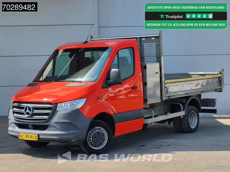 Mercedes-Benz Sprinter 514 CDI Open Laadbak met Kist Dubbellucht 3,5t Trekhaak Airco Cruise Euro6 Pritsche Pickup Open Box 2m3 Airco Trekhaak Cruise co - Furgão caixa aberta: foto 1 Mercedes-Benz Sprinter 514 CDI Open Laadbak met Kist Dubbellucht 3,5t Trekhaak Airco Cruise Euro6 Pritsche Pickup Open Box 2m3 Airco Trekhaak Cruise co - Furgão caixa aberta: foto 1