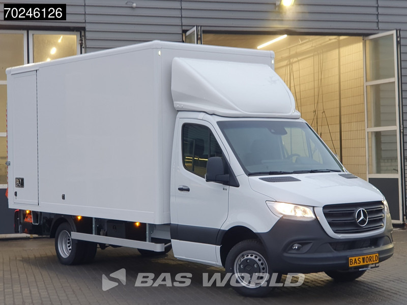 Carrinha de contentor nuevo Mercedes-Benz Sprinter 515 CDI Automaat 1000kg Laadklep Zijdeur Dubbellucht Bakwagen MBUX Airco Cruise CarPlay D'Hollandia Euro6 Koffer Meubelbak 21m3: foto 8