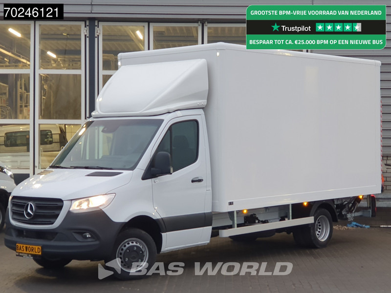 Mercedes-Benz Sprinter 515 CDI Automaat 1000kg Laadklep Zijdeur Dubbellucht Bakwagen MBUX Airco Cruise CarPlay D'Hollandia Euro6 Koffer Meubelbak 21m3 - Carrinha de contentor: foto 1 Mercedes-Benz Sprinter 515 CDI Automaat 1000kg Laadklep Zijdeur Dubbellucht Bakwagen MBUX Airco Cruise CarPlay D'Hollandia Euro6 Koffer Meubelbak 21m3 - Carrinha de contentor: foto 1