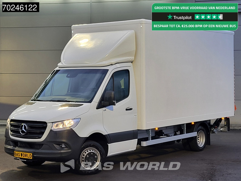 Mercedes-Benz Sprinter 515 CDI Automaat Laadklep Zijdeur Dubbellucht Bakwagen MBUX Airco Cruise MBUX Koffer Meubelbak 21m3 Airco Cruise control - Carrinha de contentor: foto 1 Mercedes-Benz Sprinter 515 CDI Automaat Laadklep Zijdeur Dubbellucht Bakwagen MBUX Airco Cruise MBUX Koffer Meubelbak 21m3 Airco Cruise control - Carrinha de contentor: foto 1