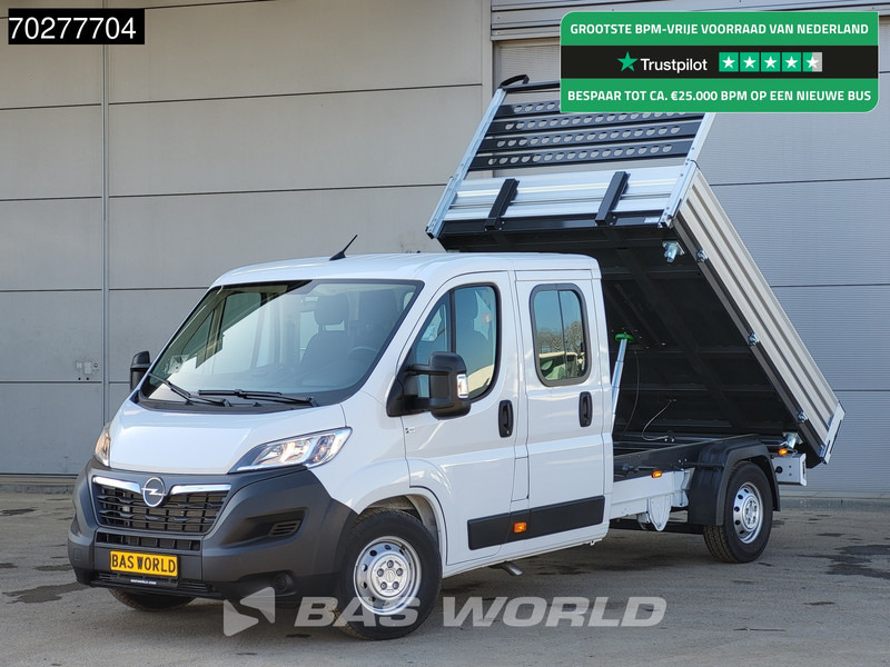 Opel Movano 140PK 3 zijdige Kipper Dubbel Cabine Airco Cruise Tipper Benne Kieper Airco Dubbel cabine Cruise control - Furgão basculante: foto 1 Opel Movano 140PK 3 zijdige Kipper Dubbel Cabine Airco Cruise Tipper Benne Kieper Airco Dubbel cabine Cruise control - Furgão basculante: foto 1