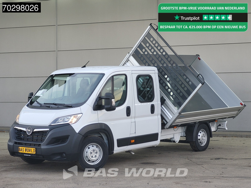 Opel Movano 140PK Driezijdige Kipper Dubbel Cabine Airco Cruise Euro6 Tipper Benne Kieper Dreiseitenkipper Airco Cruise control - Furgão basculante: foto 1 Opel Movano 140PK Driezijdige Kipper Dubbel Cabine Airco Cruise Euro6 Tipper Benne Kieper Dreiseitenkipper Airco Cruise control - Furgão basculante: foto 1