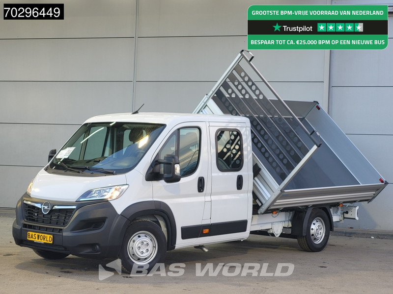 Opel Movano 140PK Driezijdige Kipper Dubbel Cabine Airco Cruise Euro6 Tipper Benne Kieper Dreiseitenkipper Airco Cruise control - Furgão basculante: foto 1 Opel Movano 140PK Driezijdige Kipper Dubbel Cabine Airco Cruise Euro6 Tipper Benne Kieper Dreiseitenkipper Airco Cruise control - Furgão basculante: foto 1