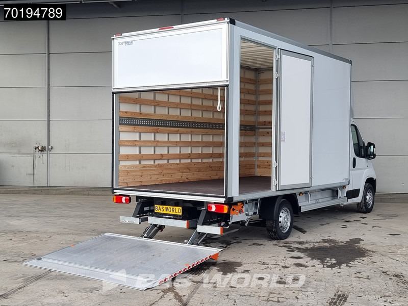 Peugeot Boxer 165PK Bakwagen Laadklep Zijdeur Lat om lat Airco Bluetooth Radio Meubelbak Koffer Gesloten laadbak 21m3 Airco Cruise control - Carrinha de contentor: foto 3 Peugeot Boxer 165PK Bakwagen Laadklep Zijdeur Lat om lat Airco Bluetooth Radio Meubelbak Koffer Gesloten laadbak 21m3 Airco Cruise control - Carrinha de contentor: foto 3