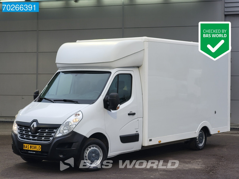 Renault Master 130pk Bakwagen Airco Cruise Meubelbak Plancher Verkoopwagen Foodtruck Paardenwagen 20m3 Airco Cruise control - Carrinha de contentor: foto 1 Renault Master 130pk Bakwagen Airco Cruise Meubelbak Plancher Verkoopwagen Foodtruck Paardenwagen 20m3 Airco Cruise control - Carrinha de contentor: foto 1