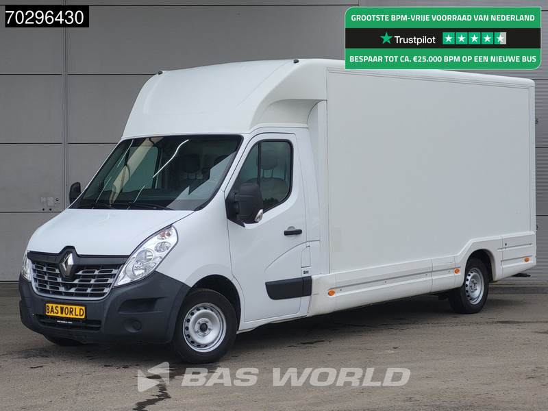 Renault Master 145PK 456cm Bakwagen Achterdeuren Airco Cruise Euro6 Meubelbak Koffer Airco Cruise control - Carrinha de contentor: foto 1 Renault Master 145PK 456cm Bakwagen Achterdeuren Airco Cruise Euro6 Meubelbak Koffer Airco Cruise control - Carrinha de contentor: foto 1