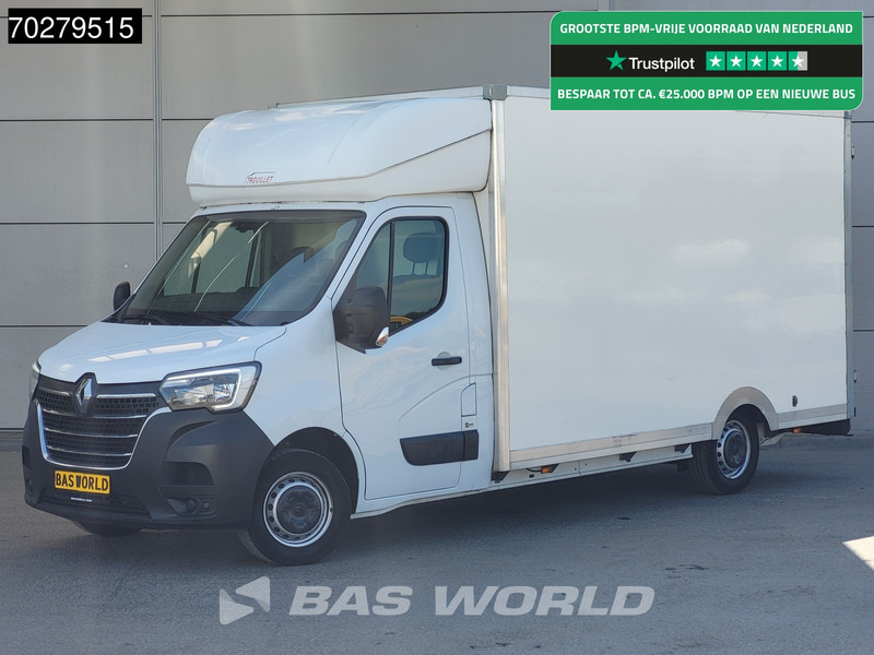 Renault Master 145PK Bakwagen Airco Cruise Navi Meubelbak Plancher Verkoopwagen Foodtruck Paardenwagen 21m3 Airco Cruise control - Carrinha de contentor: foto 1 Renault Master 145PK Bakwagen Airco Cruise Navi Meubelbak Plancher Verkoopwagen Foodtruck Paardenwagen 21m3 Airco Cruise control - Carrinha de contentor: foto 1