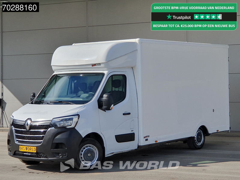 Renault Master 145PK Lowliner Bakwagen LED Airco Cruise Euro6 Meubelbak Koffer 21m3 Airco Cruise control - Carrinha de contentor: foto 1 Renault Master 145PK Lowliner Bakwagen LED Airco Cruise Euro6 Meubelbak Koffer 21m3 Airco Cruise control - Carrinha de contentor: foto 1