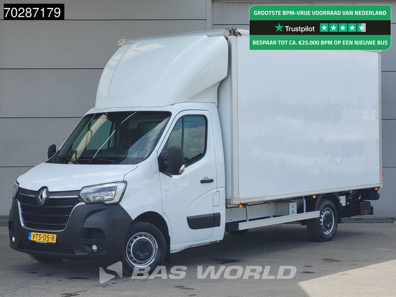 Renault Master 145PK MOTOR/ENGINE PROBLEM! D'Hollandia 1000kg Laadklep Zijdeur Bakwagen LED Airco Cruise Lat om Lat Euro6 Meubelbak Koffer 21m3 Airco - Carrinha de contentor: foto 1 Renault Master 145PK MOTOR/ENGINE PROBLEM! D'Hollandia 1000kg Laadklep Zijdeur Bakwagen LED Airco Cruise Lat om Lat Euro6 Meubelbak Koffer 21m3 Airco - Carrinha de contentor: foto 1