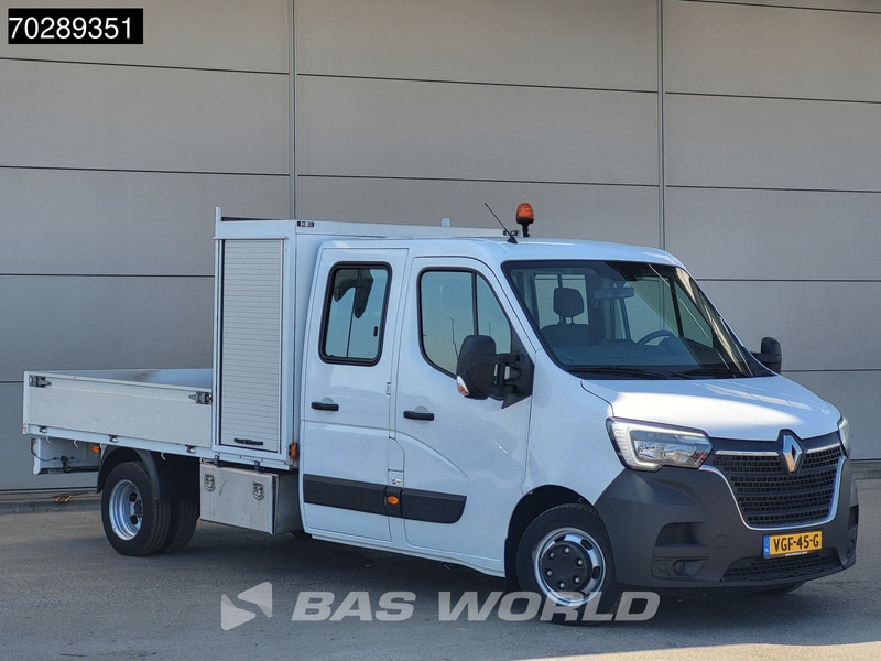 Renault Master 145PK Open Laadbak Dubbellucht 3,5t Trekhaak DC Dubbel Cabine Airco Cruise Euro6 Pritsche Pickup Open Box Airco Trekhaak Cruise contro - Furgão caixa aberta: foto 3 Renault Master 145PK Open Laadbak Dubbellucht 3,5t Trekhaak DC Dubbel Cabine Airco Cruise Euro6 Pritsche Pickup Open Box Airco Trekhaak Cruise contro - Furgão caixa aberta: foto 3