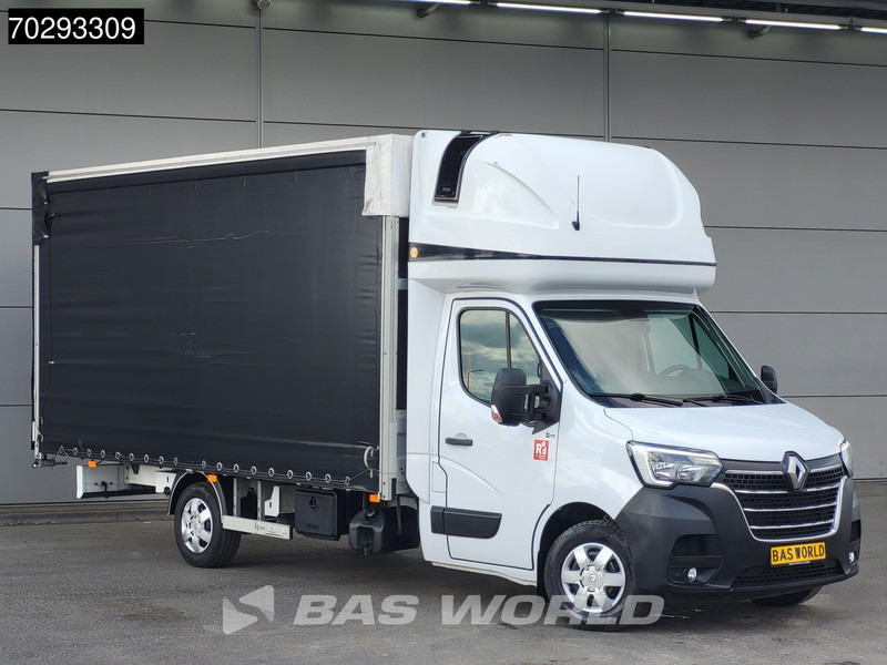 Renault Master 165PK Schuifzeilen RED-edition LED Airco Cruise Standkachel Euro6 Zeilen Zeil Curtainsides Zeilenwagen Plane Bakwagen Koffer 25m3 Airc - Furgão de toldo: foto 3 Renault Master 165PK Schuifzeilen RED-edition LED Airco Cruise Standkachel Euro6 Zeilen Zeil Curtainsides Zeilenwagen Plane Bakwagen Koffer 25m3 Airc - Furgão de toldo: foto 3