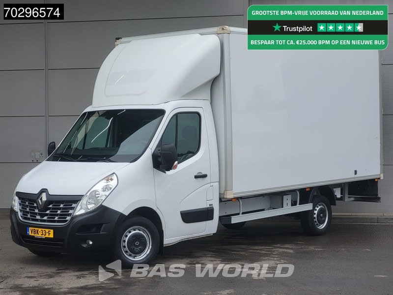 Renault Master 170pk Bakwagen Achterdeuren Lat om Lat Airco Cruise Euro6 Meubelbak Koffer Airco Cruise control - Carrinha de contentor: foto 1 Renault Master 170pk Bakwagen Achterdeuren Lat om Lat Airco Cruise Euro6 Meubelbak Koffer Airco Cruise control - Carrinha de contentor: foto 1