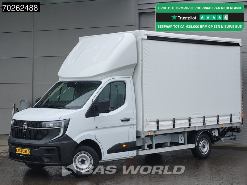 Renault Master 170pk Schuifzeilen met Laadklep 2025 Model LED Carplay Airco Cruise Schuifzeil Zeilen Koffer Meubelbak 21m3 Airco Cruise control - Furgão de toldo: foto 1 Renault Master 170pk Schuifzeilen met Laadklep 2025 Model LED Carplay Airco Cruise Schuifzeil Zeilen Koffer Meubelbak 21m3 Airco Cruise control - Furgão de toldo: foto 1
