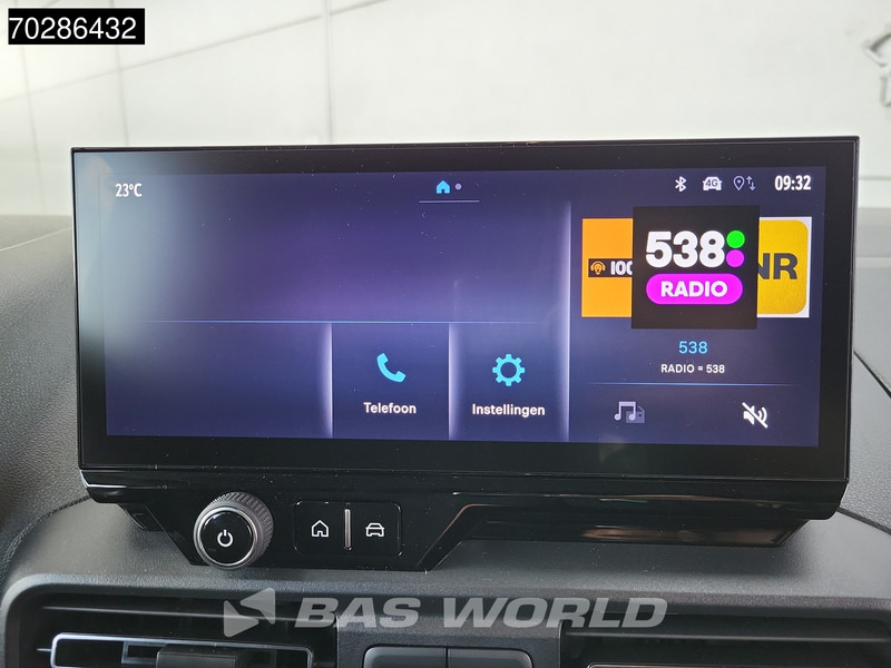 Furgão compacto, Carrinha elétrica nuevo Toyota ProAce City 136pk Elektrisch 50kWh Long 2x Schuifdeur WLTP 275km LED Airco CarPlay Camera Parkeersensoren 3m3 Airco Cruise control: foto 15
