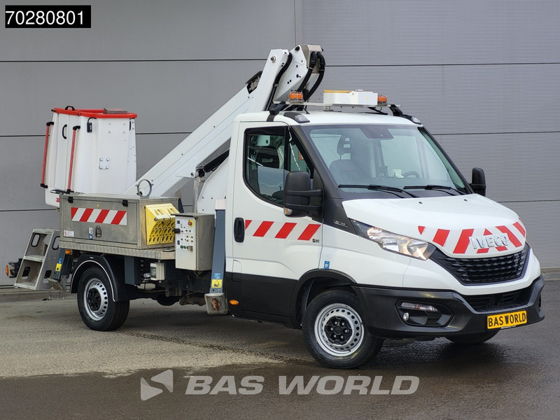Iveco Daily 35S14 Hoogwerker 14meter werkhoogte 4xGestempeld 292 Arbeidsuren Airco Cruise Euro6 Hubarbeitsbühne France Elevateur 1Personen A - Veículo comercial: foto 3 Iveco Daily 35S14 Hoogwerker 14meter werkhoogte 4xGestempeld 292 Arbeidsuren Airco Cruise Euro6 Hubarbeitsbühne France Elevateur 1Personen A - Veículo comercial: foto 3