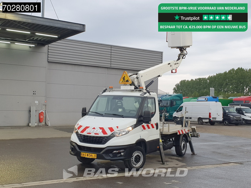 Iveco Daily 35S14 Hoogwerker 14meter werkhoogte 4xGestempeld 292 Arbeidsuren Airco Cruise Euro6 Hubarbeitsbühne France Elevateur 1Personen A - Veículo comercial: foto 1 Iveco Daily 35S14 Hoogwerker 14meter werkhoogte 4xGestempeld 292 Arbeidsuren Airco Cruise Euro6 Hubarbeitsbühne France Elevateur 1Personen A - Veículo comercial: foto 1