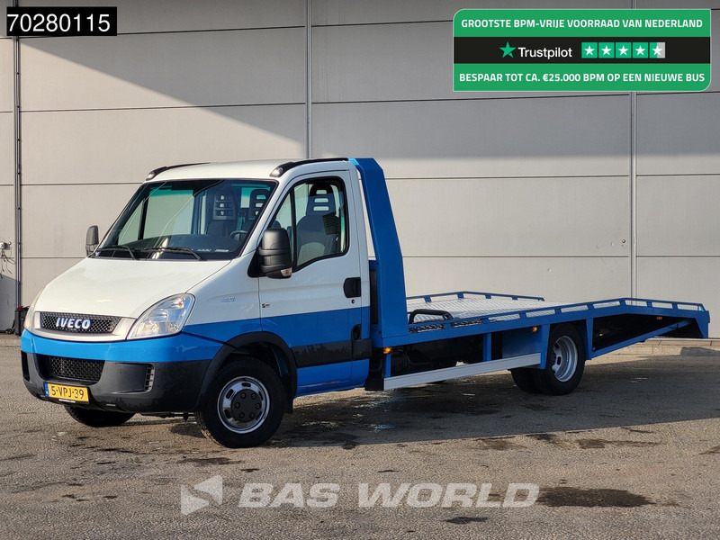 Iveco Daily 40C17 3.0L Autotransporter Luchtvering 3,5t Trekhaak Airco Oprijwagen Cartransporter Airco Trekhaak - Veículo comercial: foto 1 Iveco Daily 40C17 3.0L Autotransporter Luchtvering 3,5t Trekhaak Airco Oprijwagen Cartransporter Airco Trekhaak - Veículo comercial: foto 1