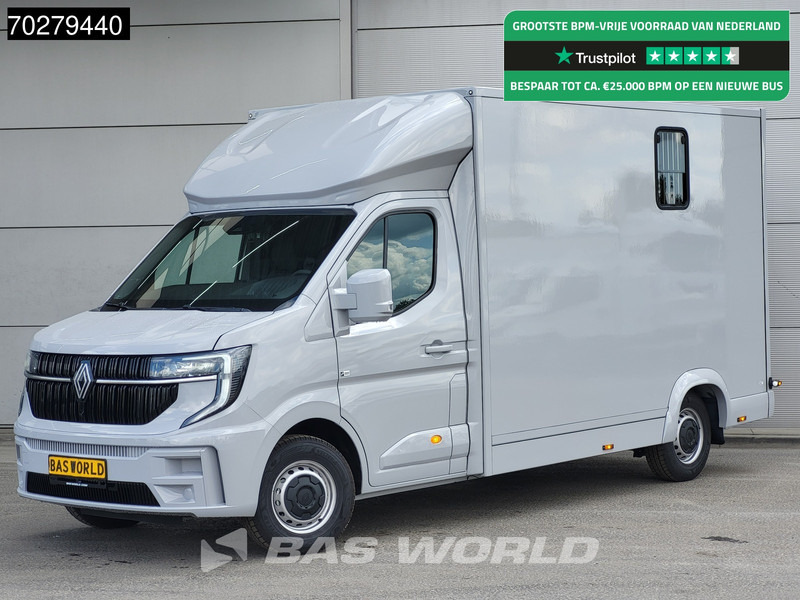 Renault Master 130pk 2025 model Paardenwagen Hengstenuitvoering / Horsetruck / Veewagen 18m3 Airco Cruise control - Veículo comercial: foto 1 Renault Master 130pk 2025 model Paardenwagen Hengstenuitvoering / Horsetruck / Veewagen 18m3 Airco Cruise control - Veículo comercial: foto 1